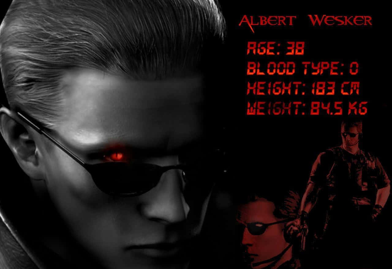 Albert Wesker In Action Background