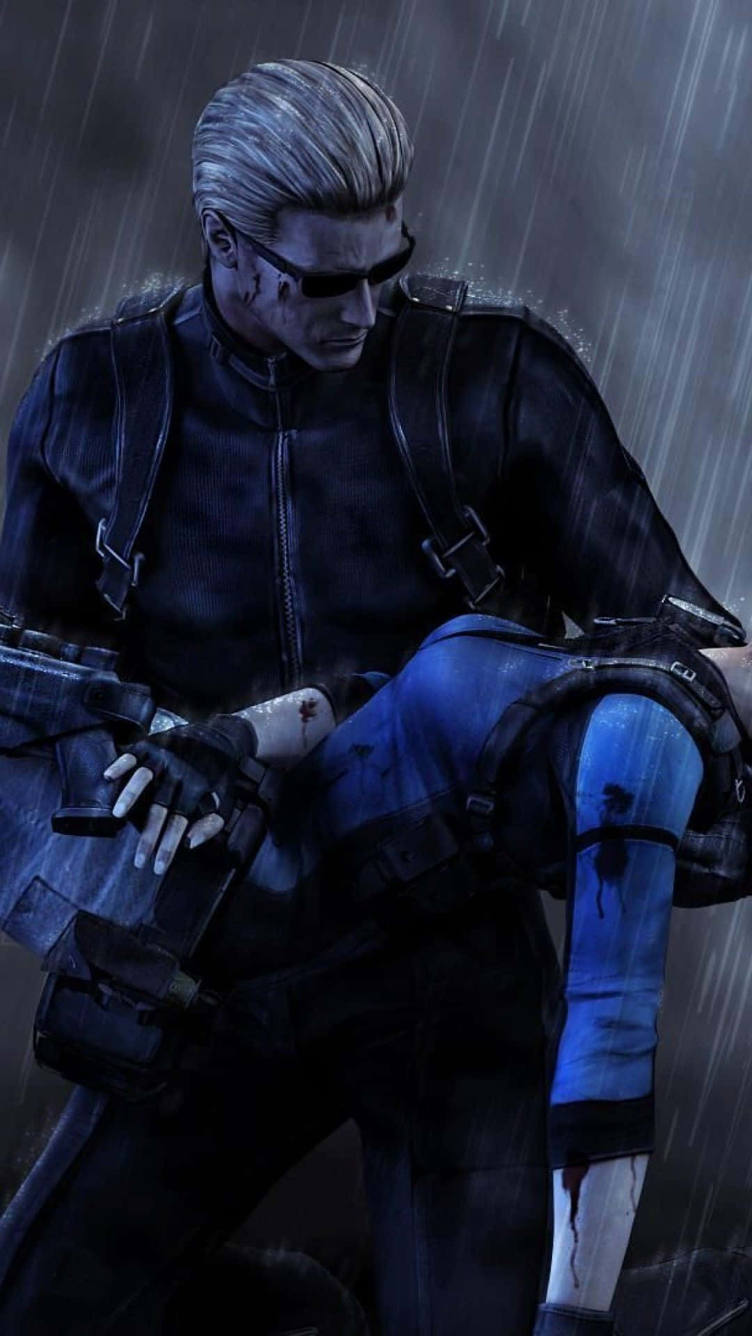 Albert Wesker In Full Command Background