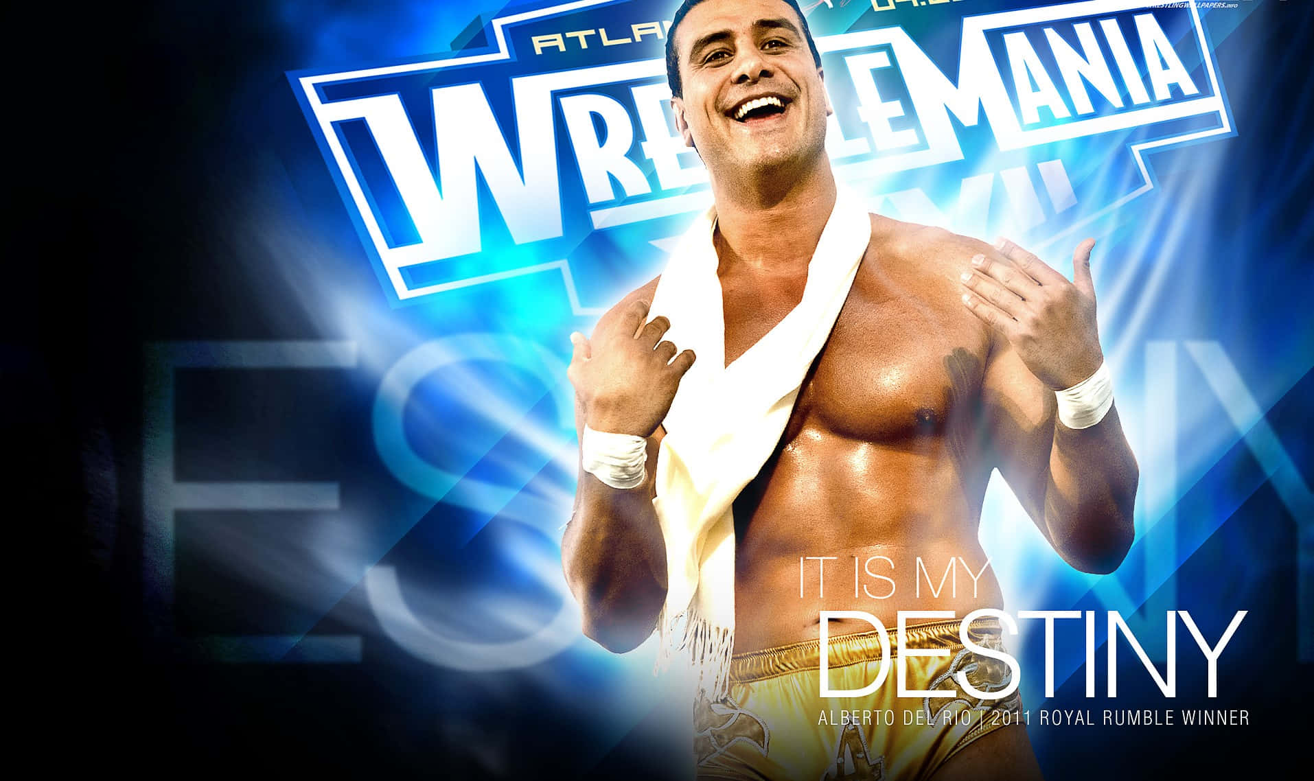 Alberto Del Rio In Wrestlemania Action