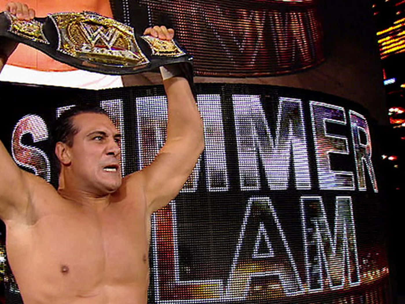 Alberto Del Rio Summer Slam Entrance Background