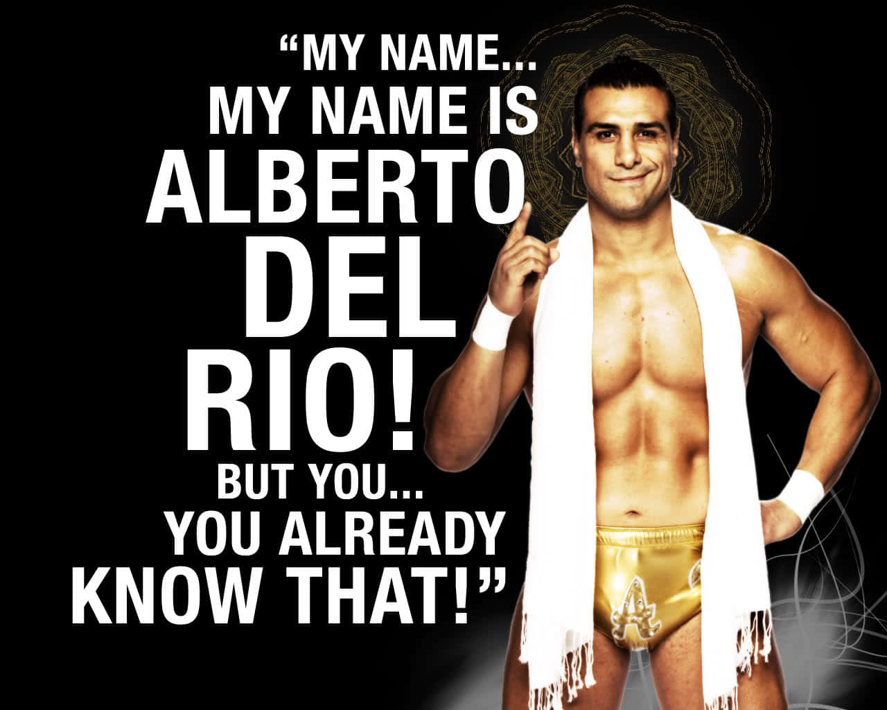 Alberto Del Rio Wwe Poster