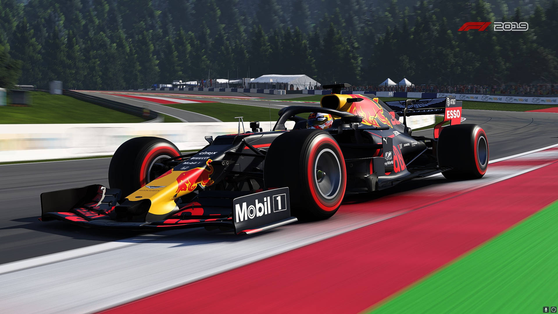 Albon's #23 Car In F1 2019 Background