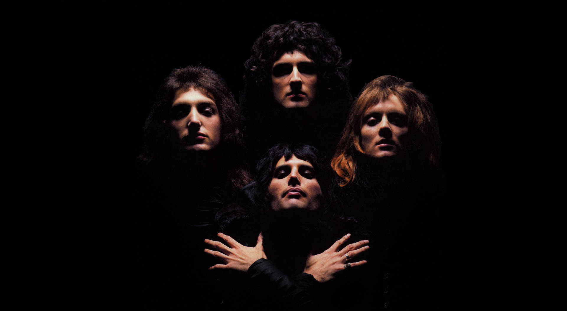 Album Cover Of Queen Background