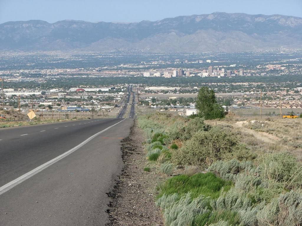 Albuquerque Empty Road