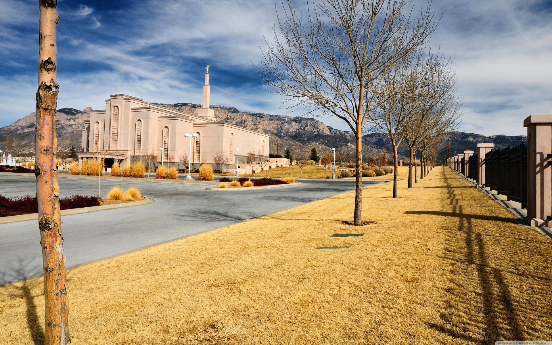 Albuquerque New Mexico Temple Background