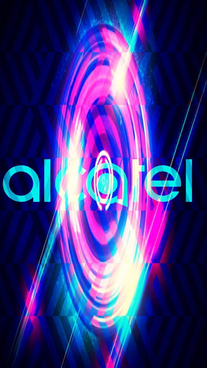 Alcatel Blue Digital Art Background