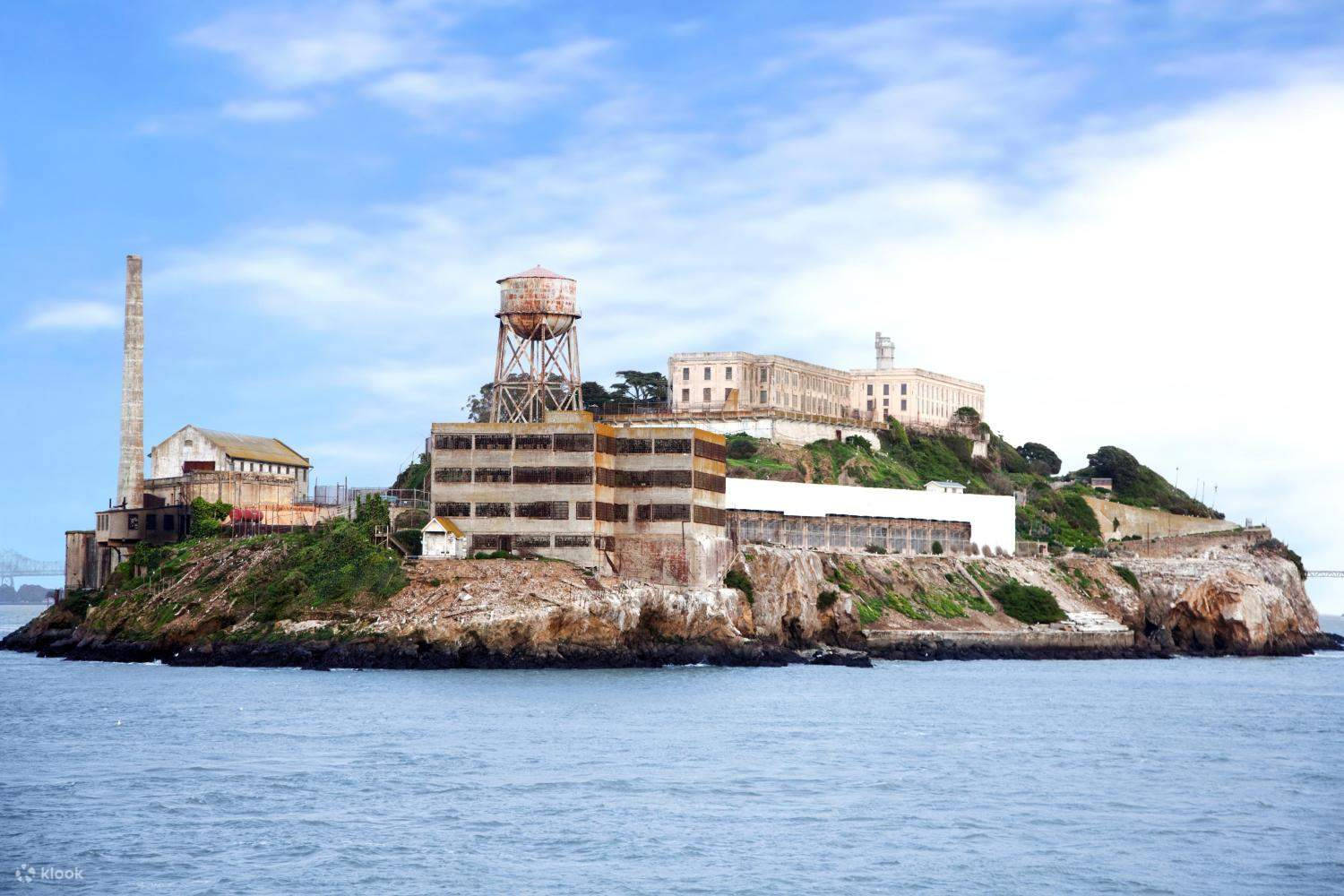 Alcatraz Bright Day Background