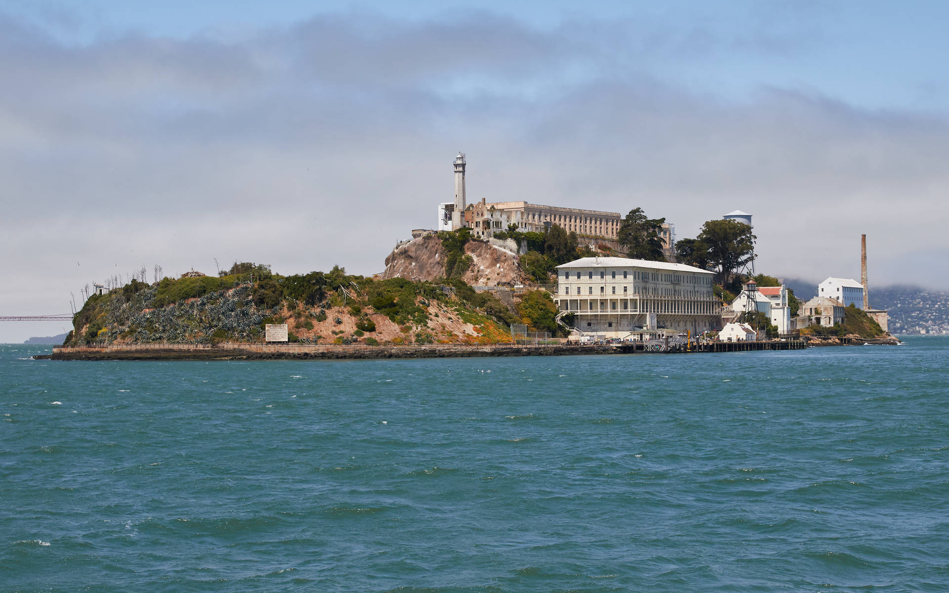 Alcatraz Sight Seeing View Background