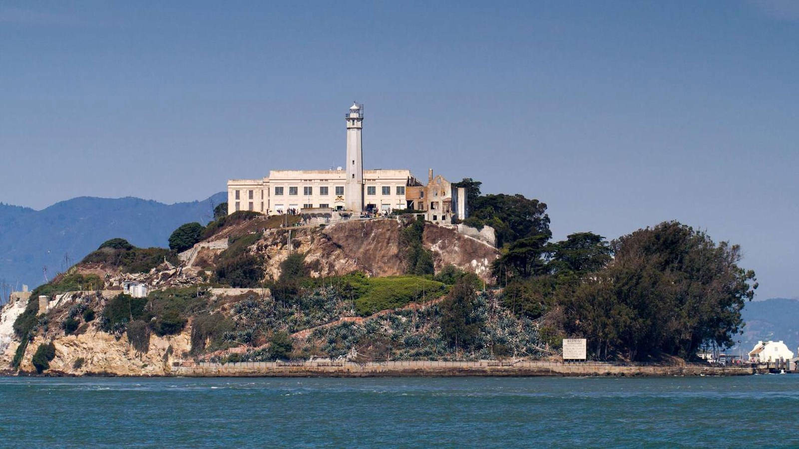 Alcatraz Us Army Fortification Background