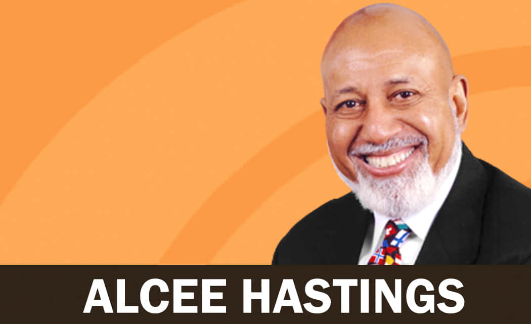Alcee Hastings Orange Background