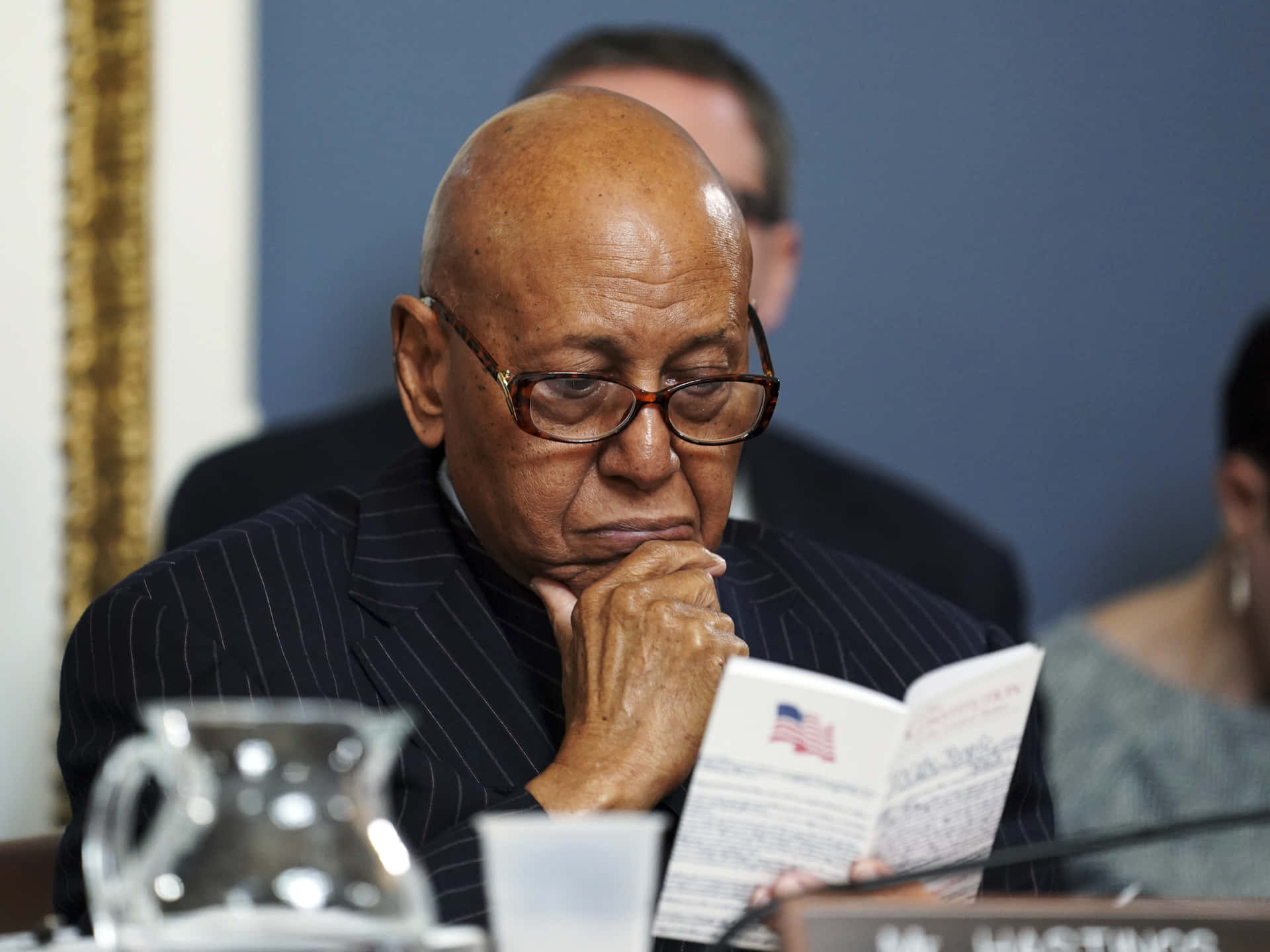 Alcee Hastings Reading Background