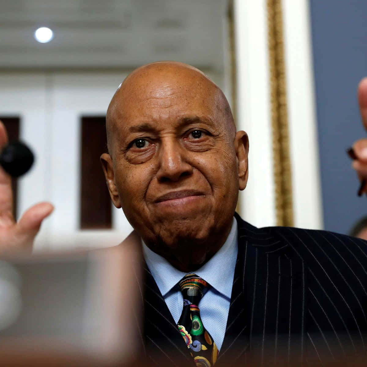 Alcee Hastings Soft Smile Background