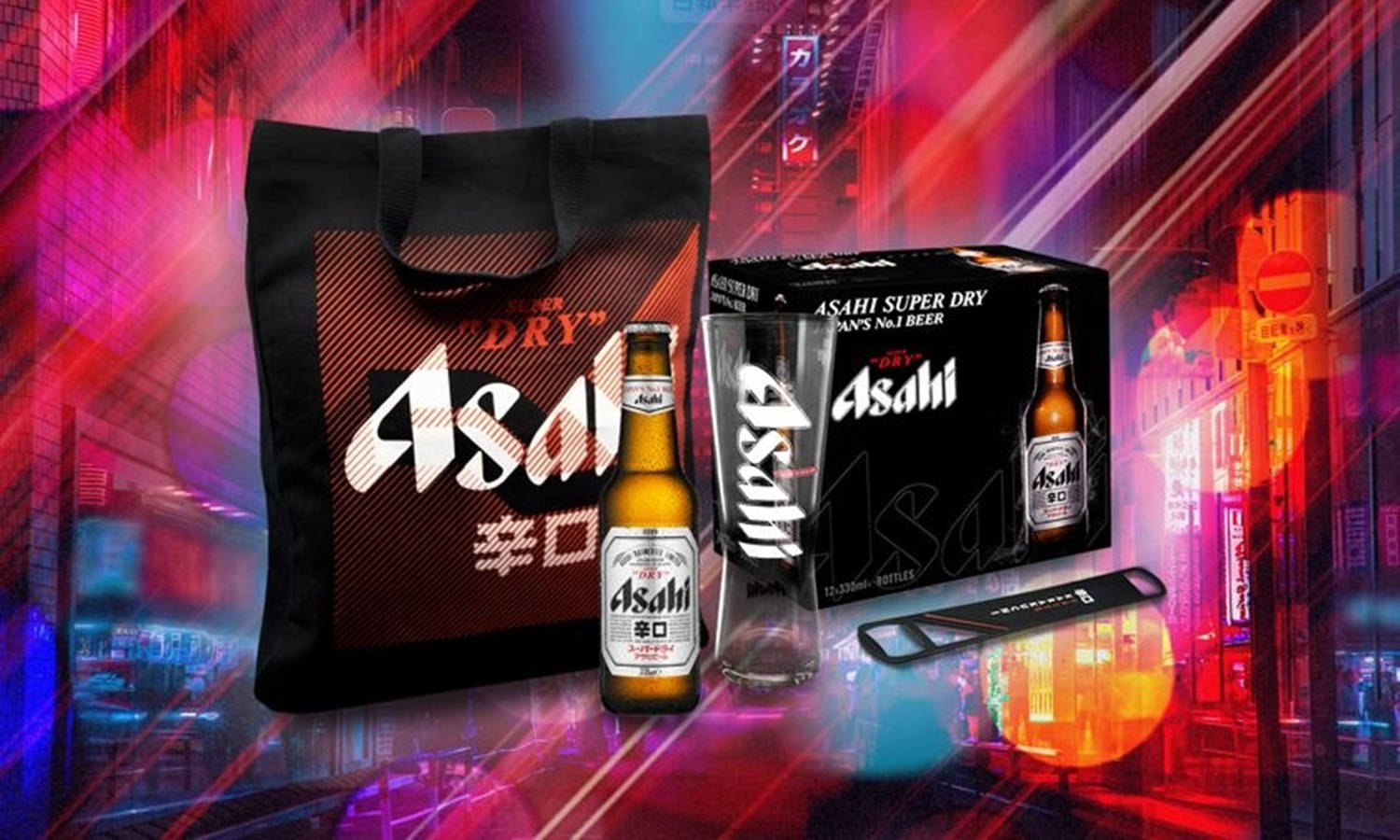 Alcohol Fast Discovery Asahi Super Dry Background