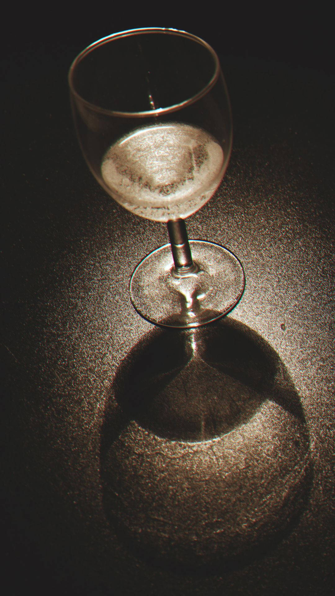 Alcohol Wine Glass Shadow Background