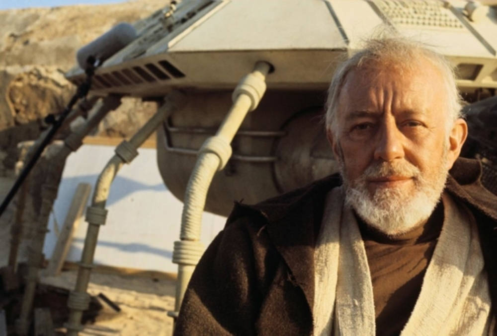 Alec Guinness As Obi Wan Kenobi Background