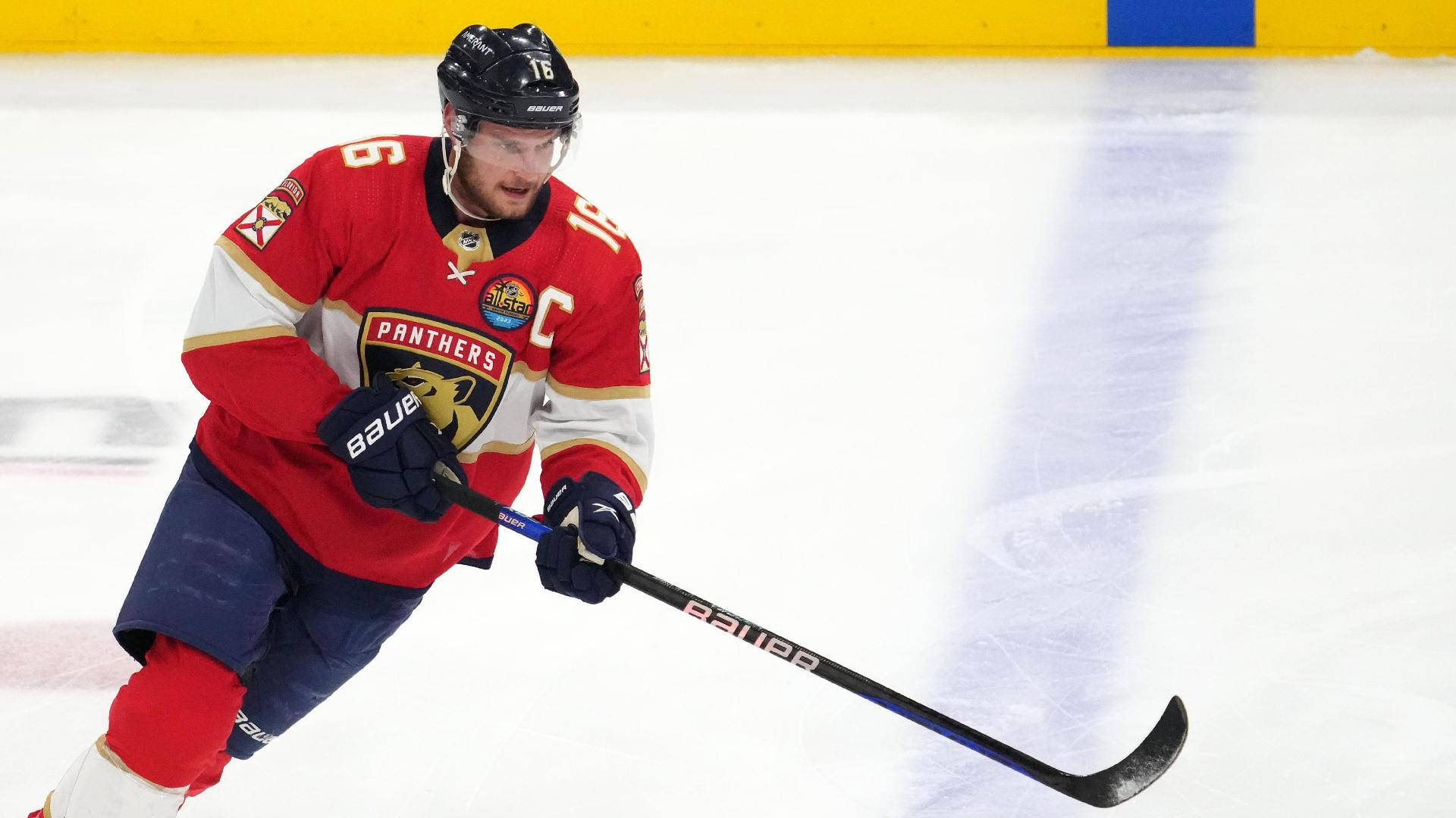 Aleksander Barkov Florida Panthers Vs Tampa Bay Lightning Background