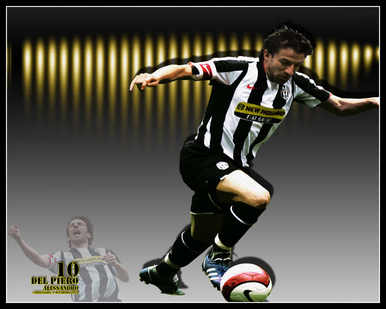 Alessandro Del Piero Computer Graphics Background
