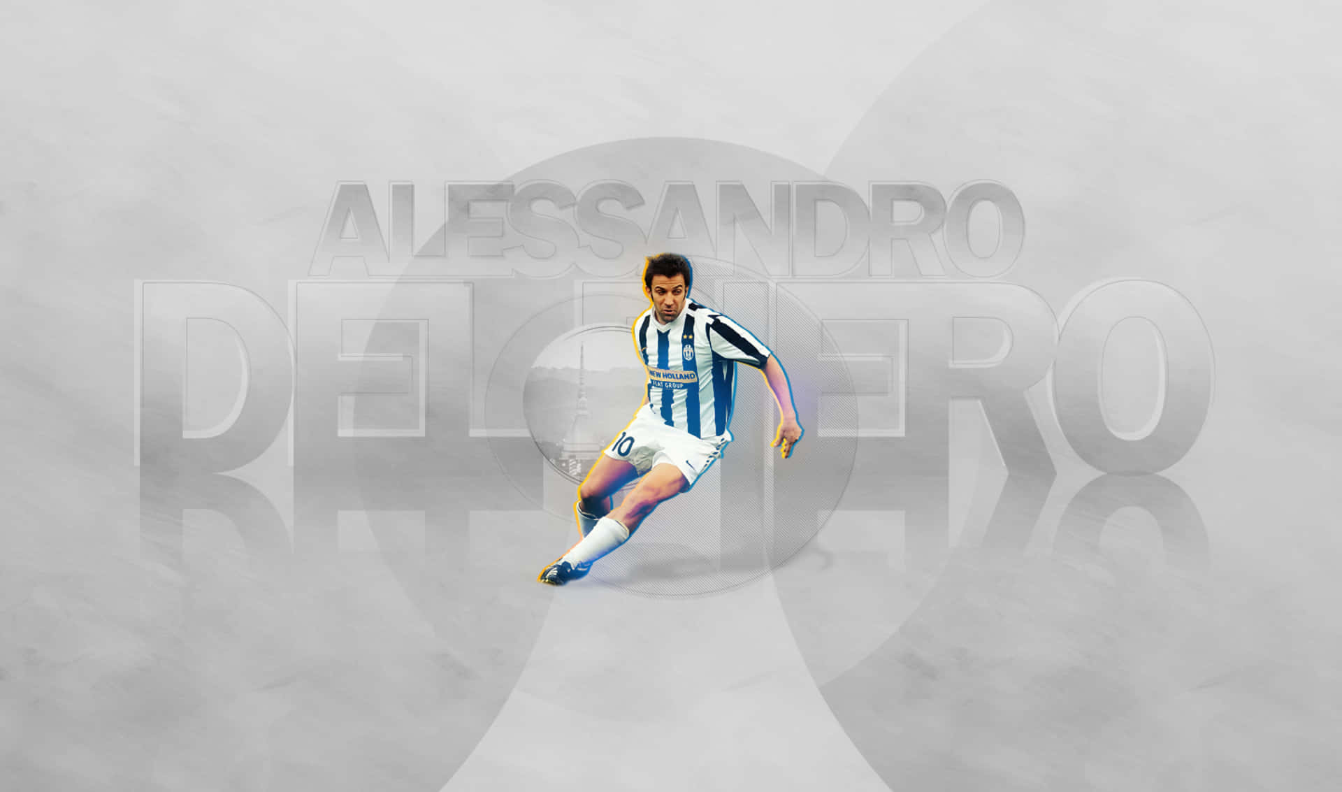 Alessandro Del Piero Digitally Made Background