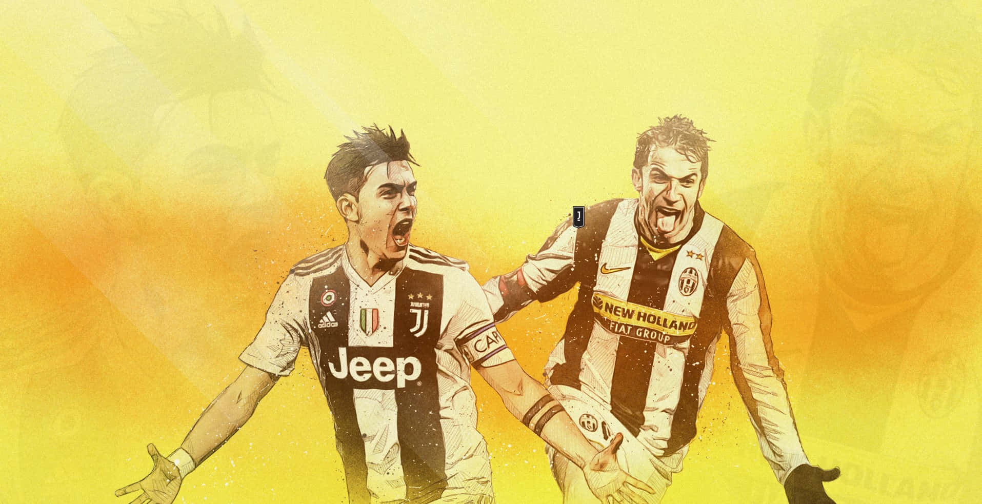 Alessandro Del Piero Paulo Dybala Background