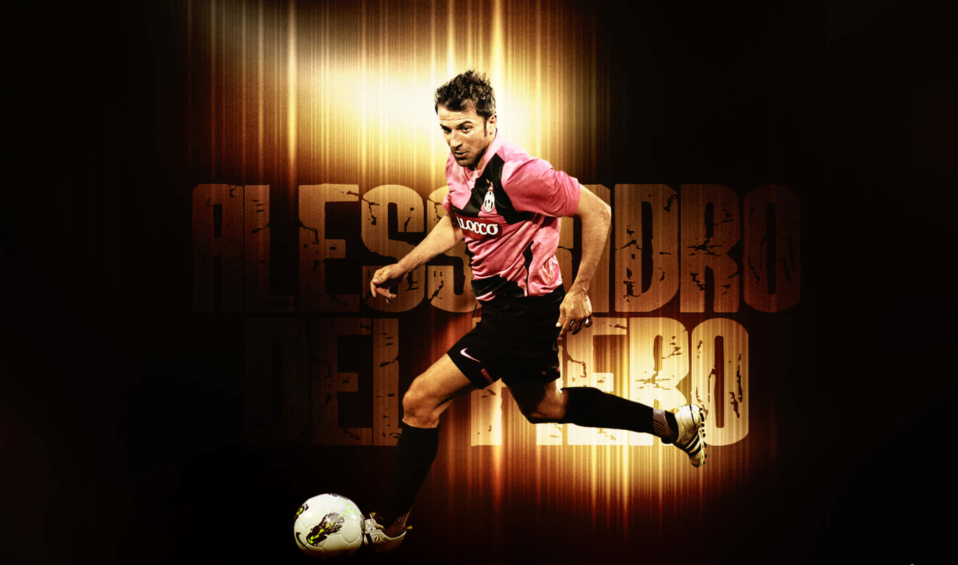 Alessandro Del Piero Poster Artwork Background