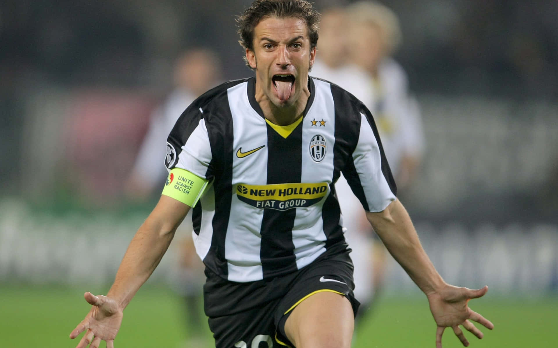 Alessandro Del Piero Silly Tongue Out Background