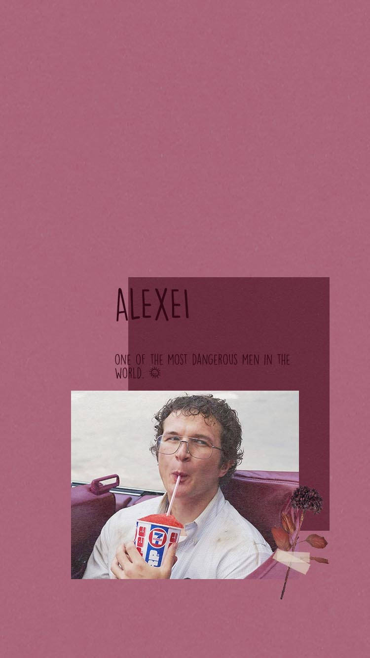 Alex - A Man Drinking A Soda Background