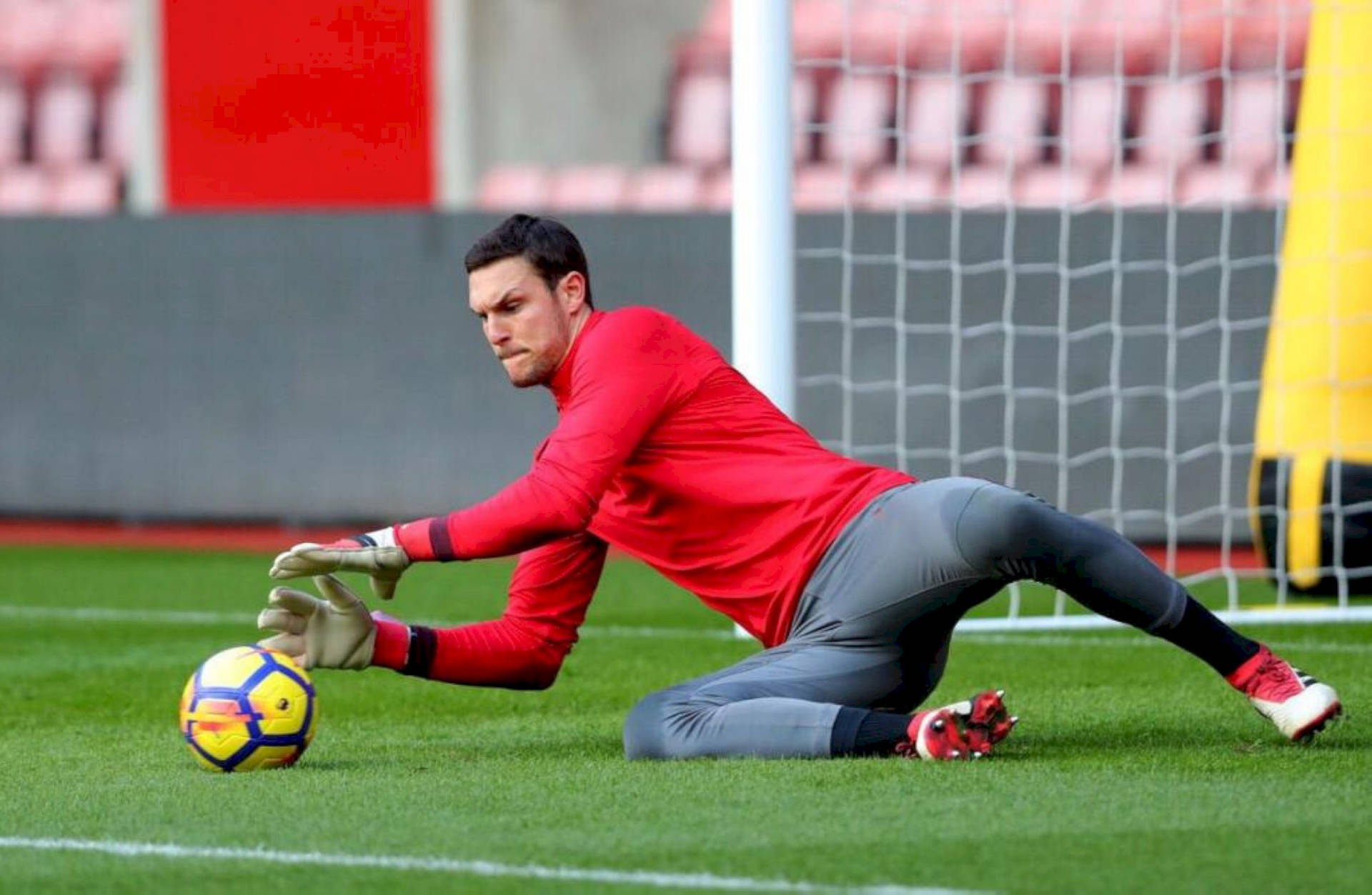 Alex Mccarthy Defending Goal