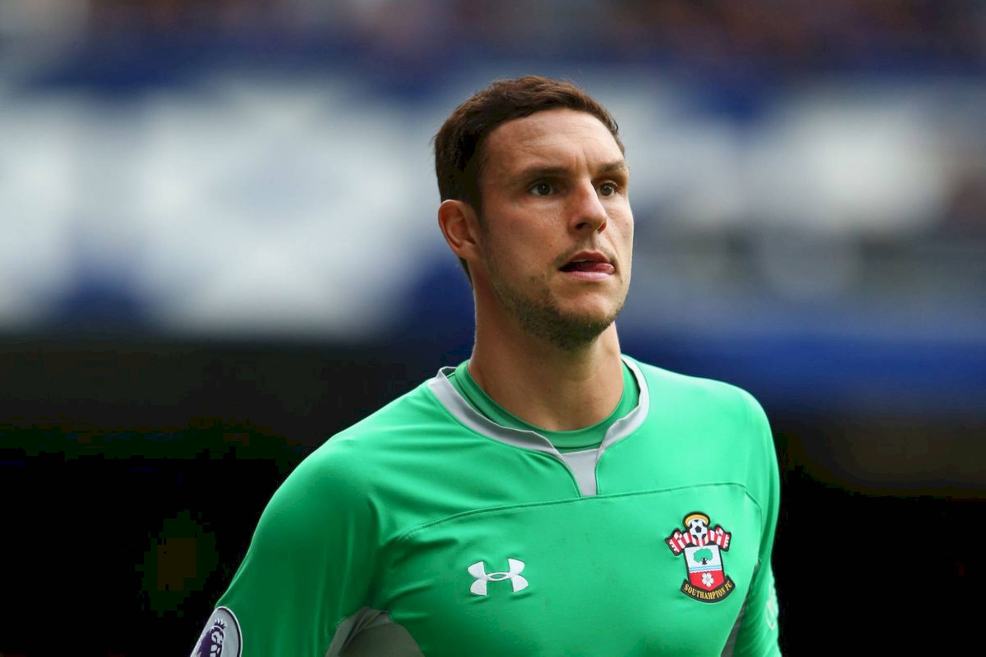 Alex Mccarthy In Green Shirt