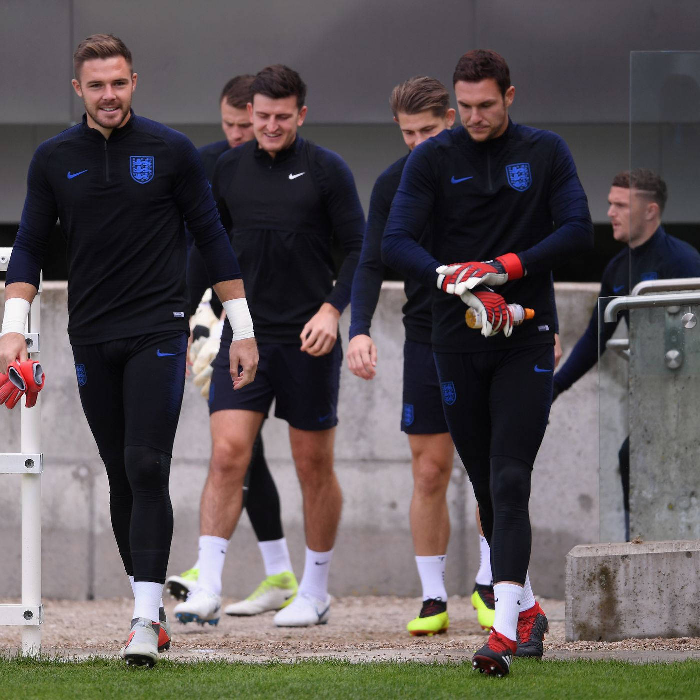 Alex Mccarthy With His Team Background