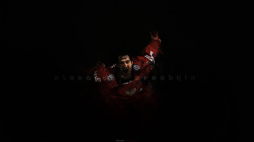 Alex Ovechkin Dark Fan Art Sinister