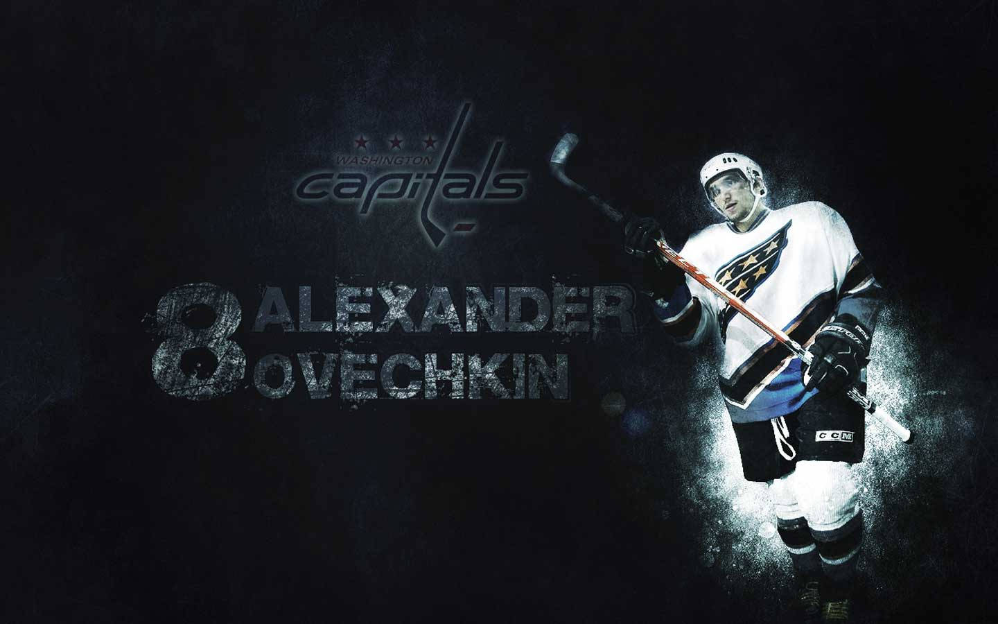 Alex Ovechkin Washington Capitals Dark Fan Art