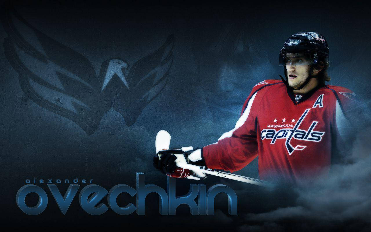 Alex Ovechkin Washington Capitals Logo Fan Art