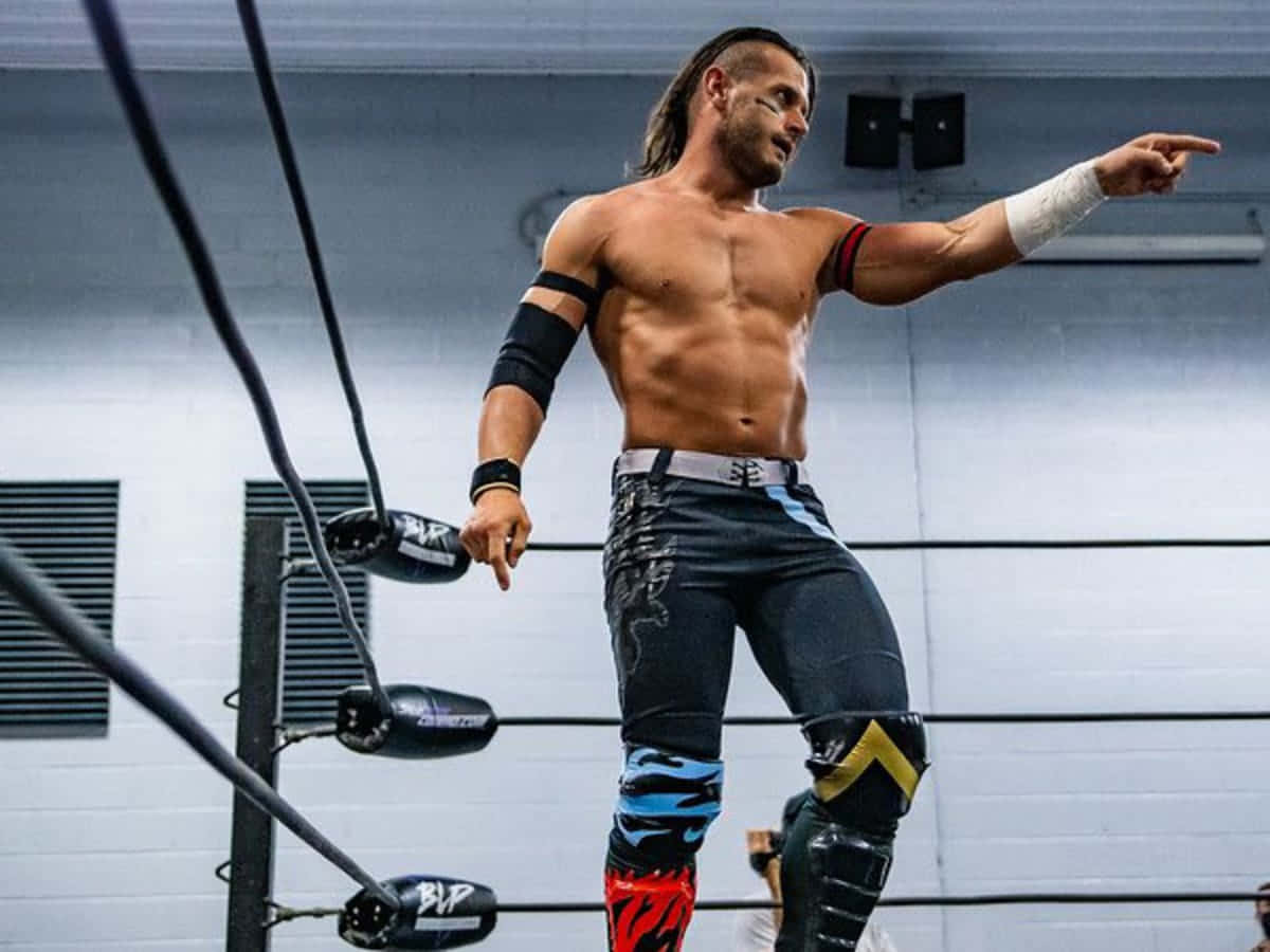 Alex Shelley Ring Of Honor Wrestling Match Background