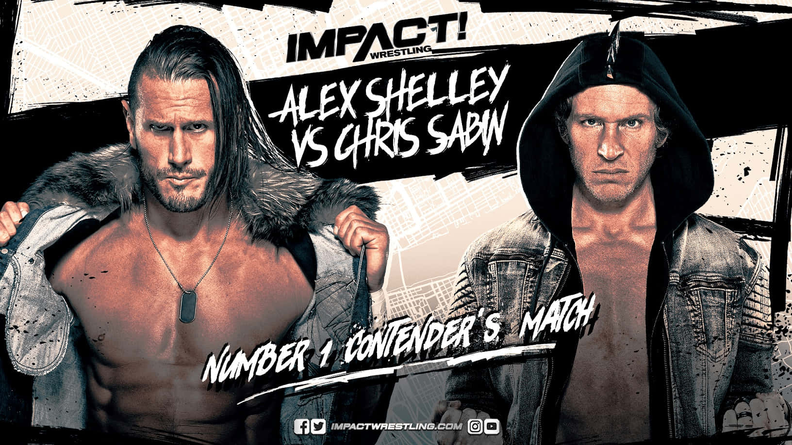 Alex Shelley Vs Chris Sabin On Impact Wrestling Background
