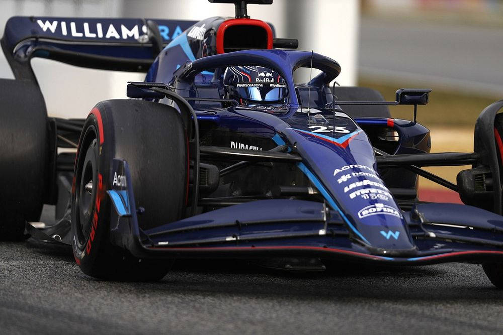 Alexander Albon Dark Blue Car