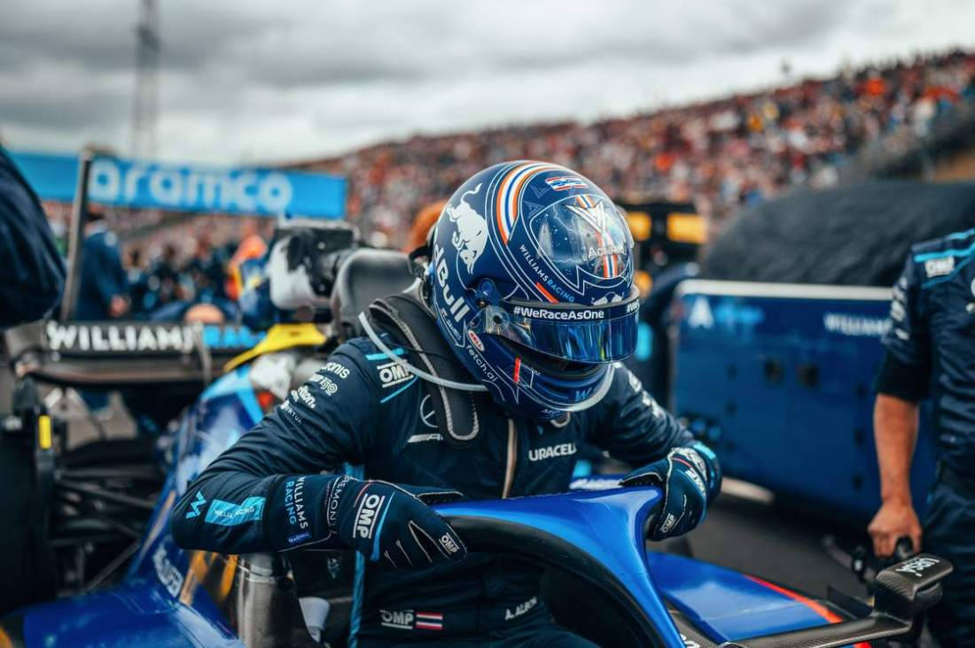 Alexander Albon Getting Out Of Car