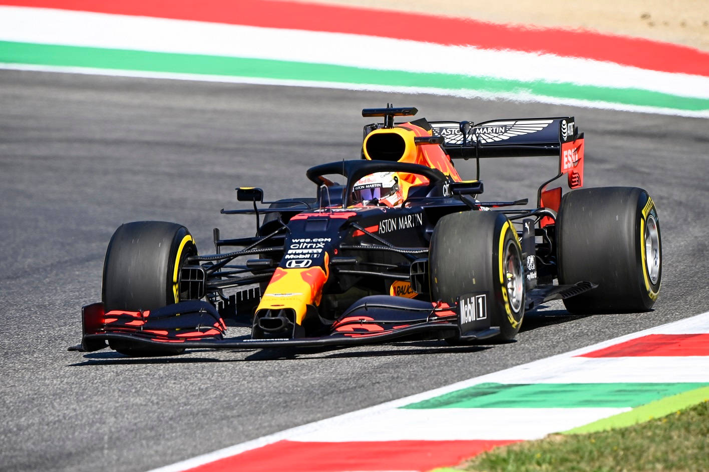 Alexander Albon Inside Red Bull Car