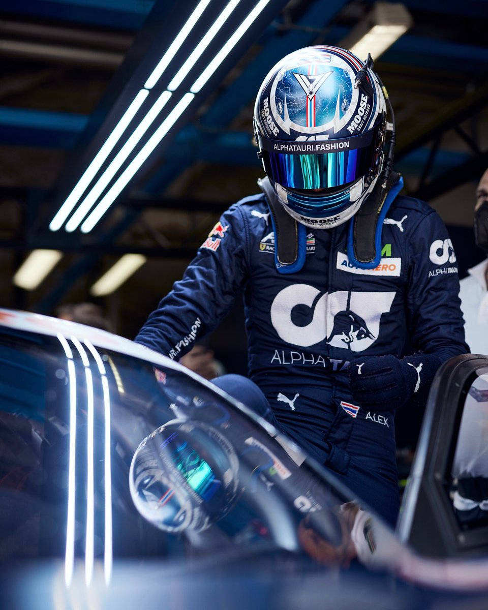 Alexander Albon Reflective Visor