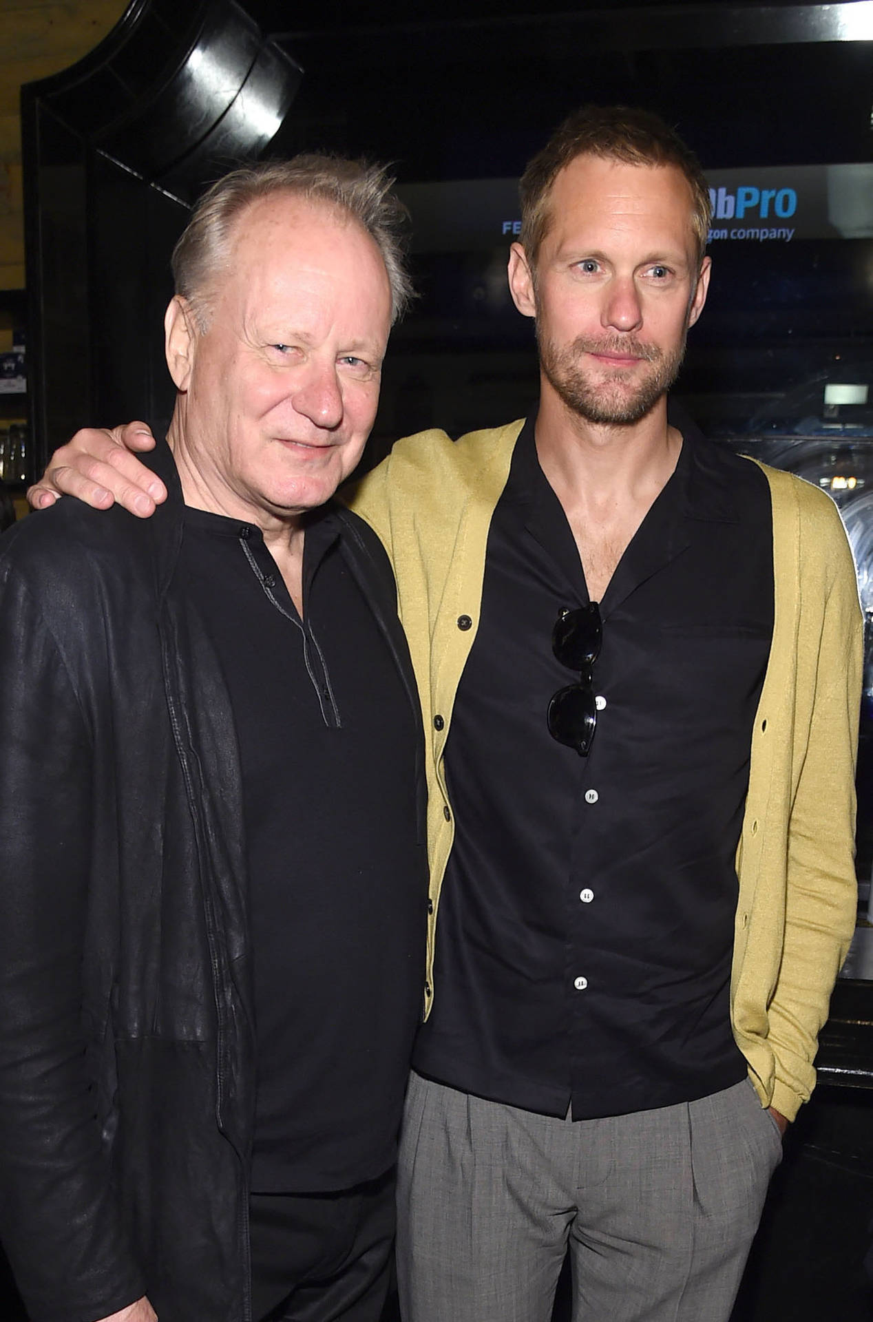 Alexander And Stellan Skarsgård The Kill Team Premier Background