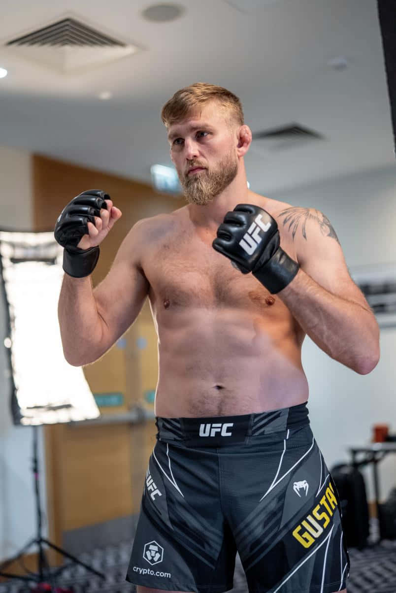 Alexander Gustafsson Photoshoot Background