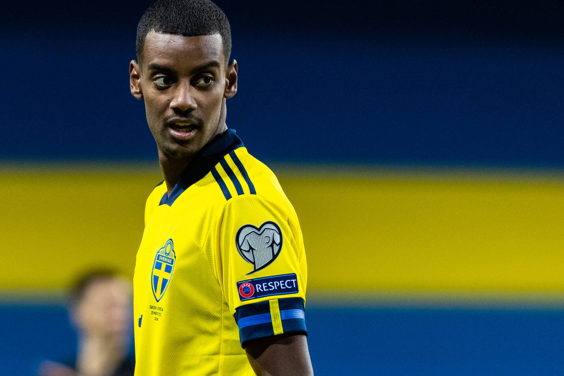 Alexander Isak From The Side