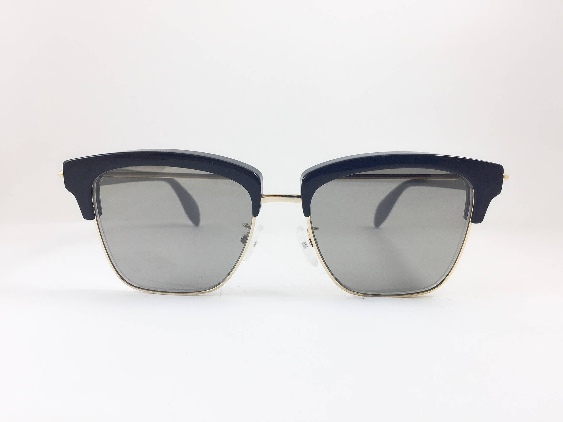 Alexander Mcqueen Fashion Browline Sunglasses