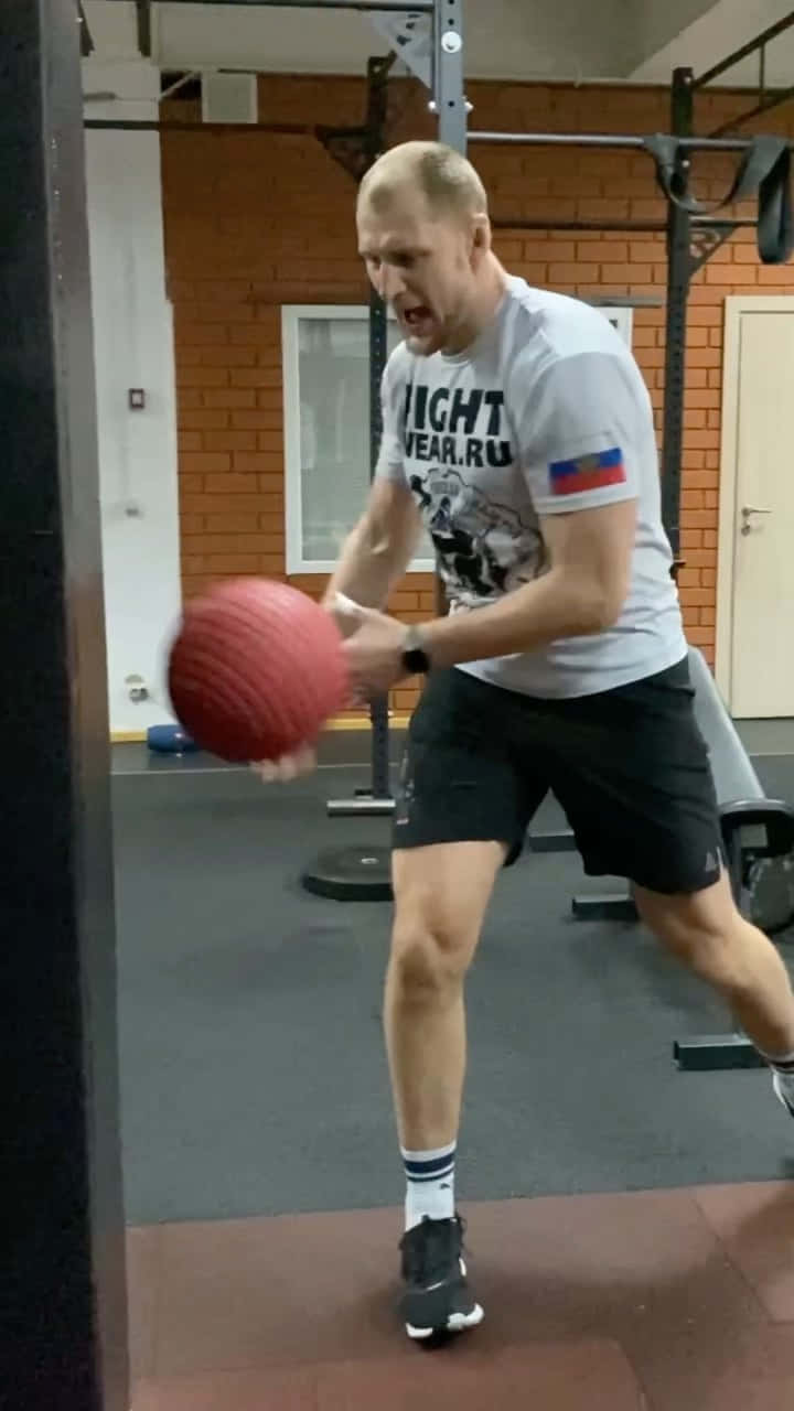 Alexander Volkov Basketball Background
