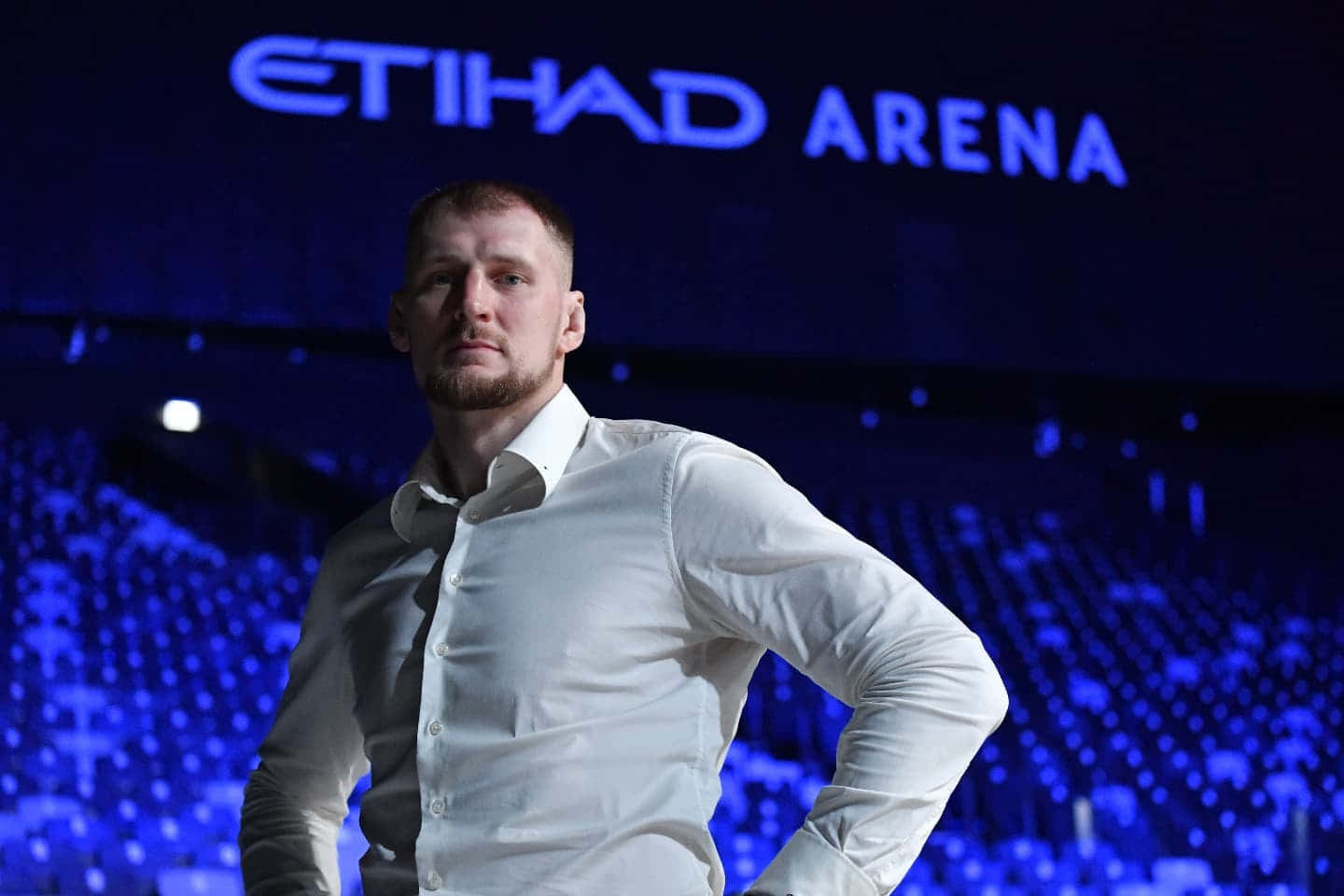Alexander Volkov Etihad Arena Background