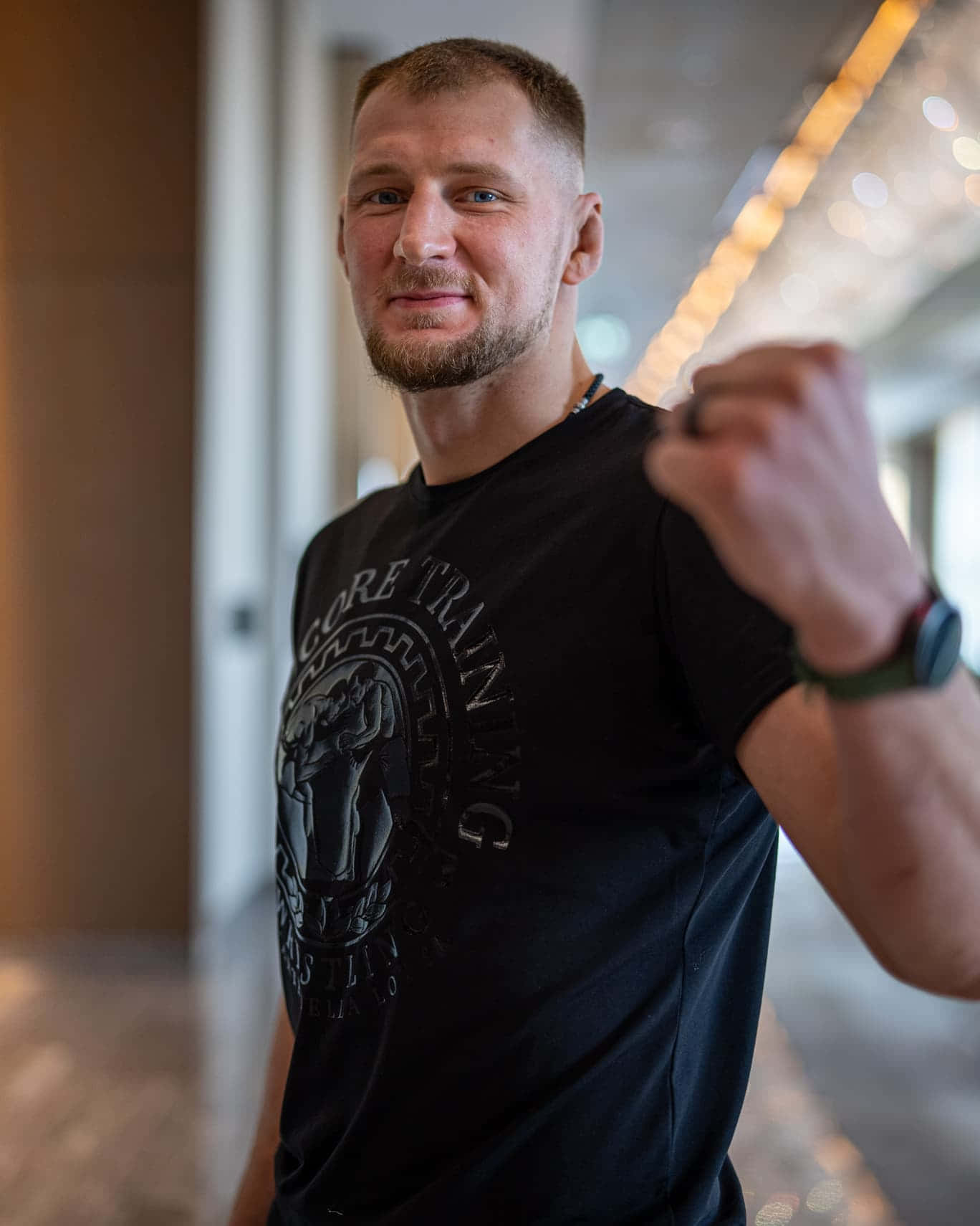 Alexander Volkov Fist Pose