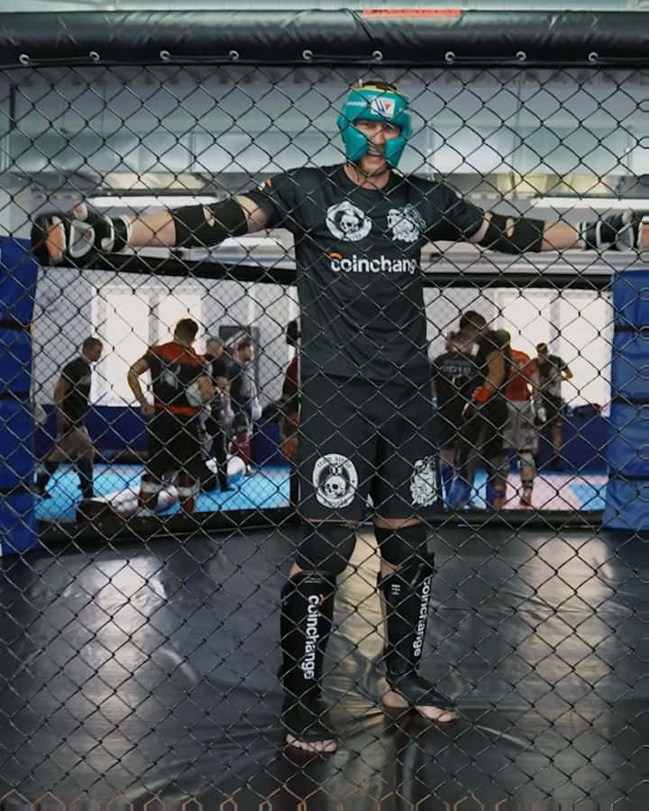 Alexander Volkov Green Helmet Background