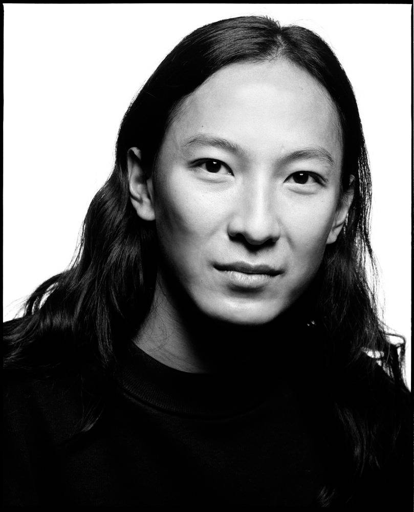 Alexander Wang Greyscale Headshot Background