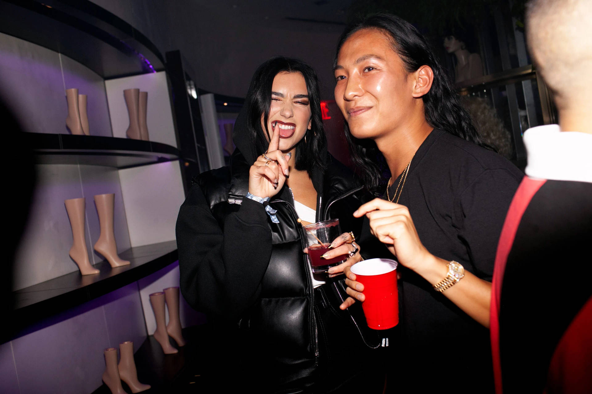 Alexander Wang With Dua Lipa