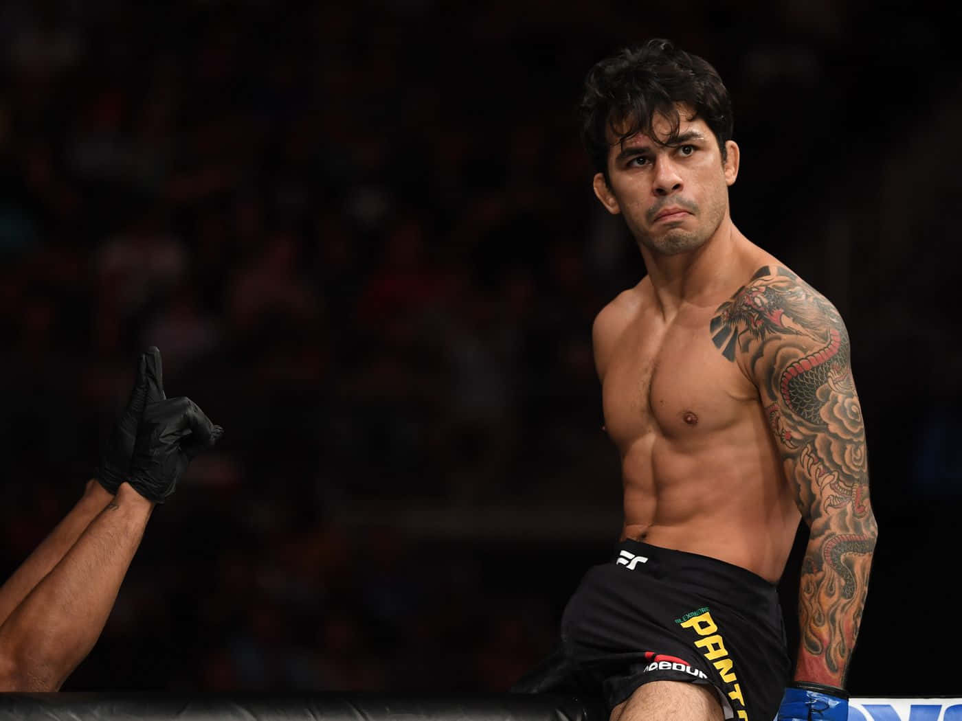 Alexandre Pantoja Looking To The Side