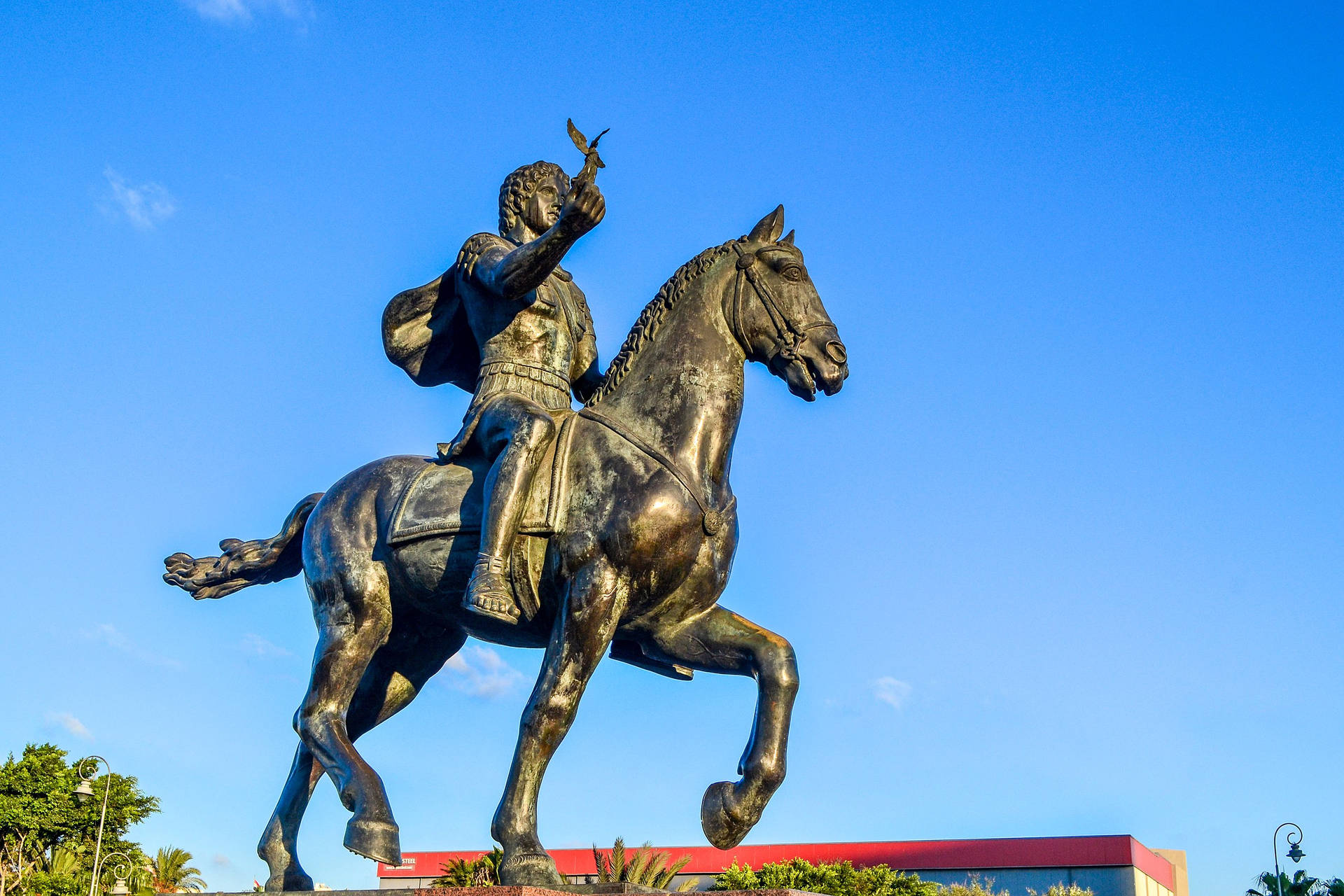 Alexandria Equestrian Statue
